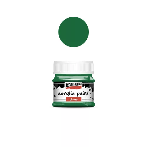 Fényes akrilfesték 50ml zöld