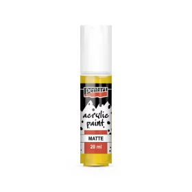 Matt akrilfesték 20 ml sárga
