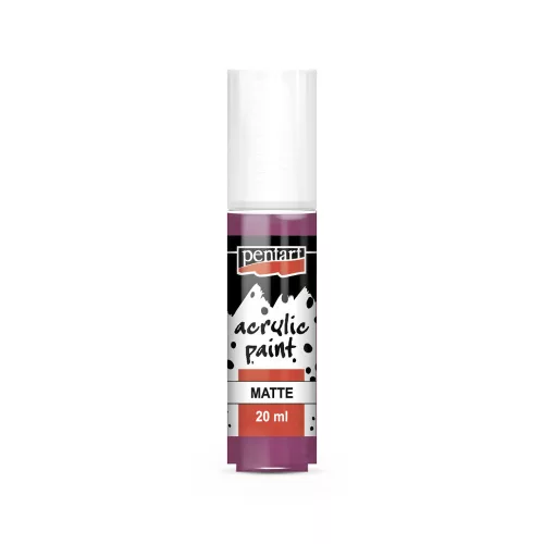 Matt akrilfesték 20 ml mályva