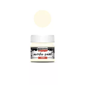 Matt akrilfesték 50ml elefántcsont