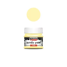 Matt akrilfesték 50ml vanilia