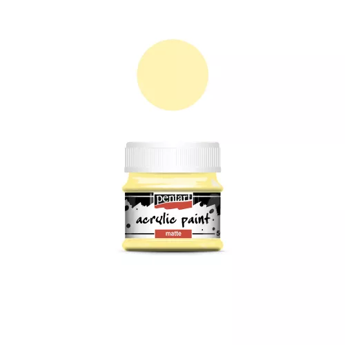 Matt akrilfesték 50ml vanilia