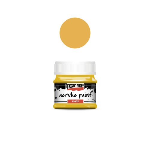 Matt akrilfesték 50 ml mandarin