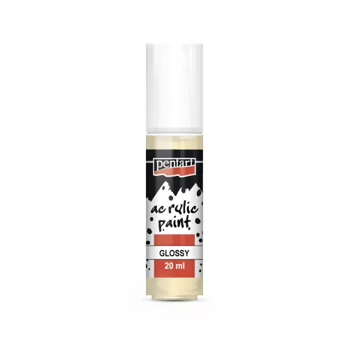 Fényes akrilfesték 20ml bézs