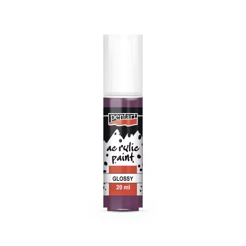 Fényes akrilfesték 20 ml lila
