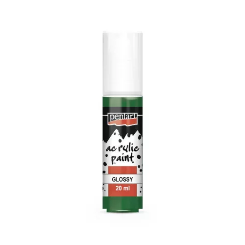 Fényes akrilfesték 20ml zöld