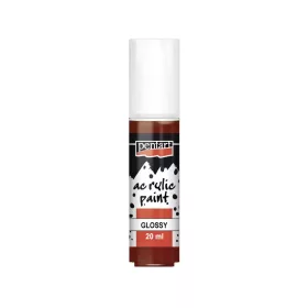 Fényes akrilfesték 20ml sötétbarna
