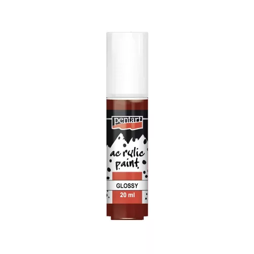 Fényes akrilfesték 20ml sötétbarna