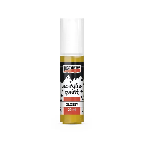 Fényes akrilfesték 20ml okker
