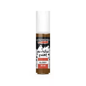 Fényes akrilfesték 20ml gesztenye