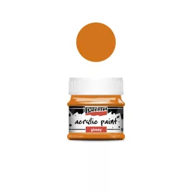 Fényes akrilfesték 50 ml narancs