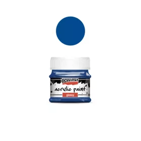 Fényes akrilfesték 50ml sötétkék