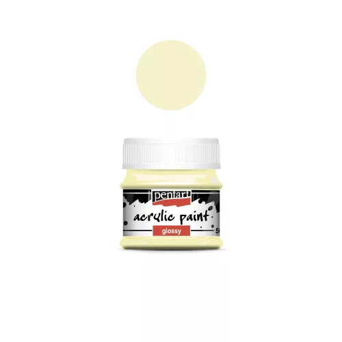 Fényes akrilfesték 50ml vajszín
