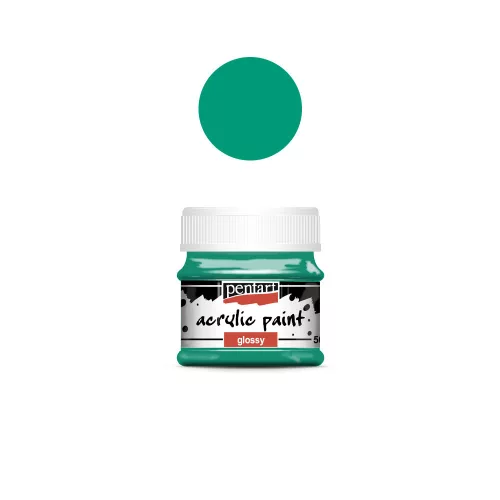 Fényes akrilfesték 50ml türkiz