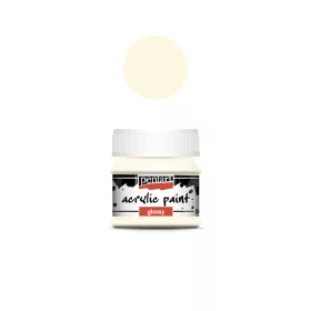 Fényes akrilfesték 50ml elefántcsont
