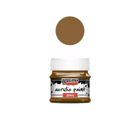 Fényes akrilfesték 50ml gesztenye
