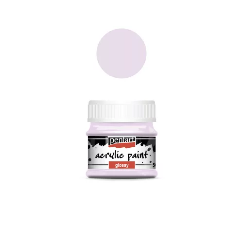 Fényes akrilfesték 50 ml pasztelibolya