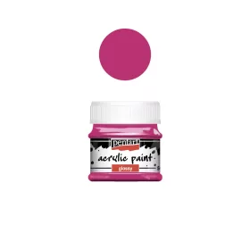 Fényes akrilfesték 50 ml magenta