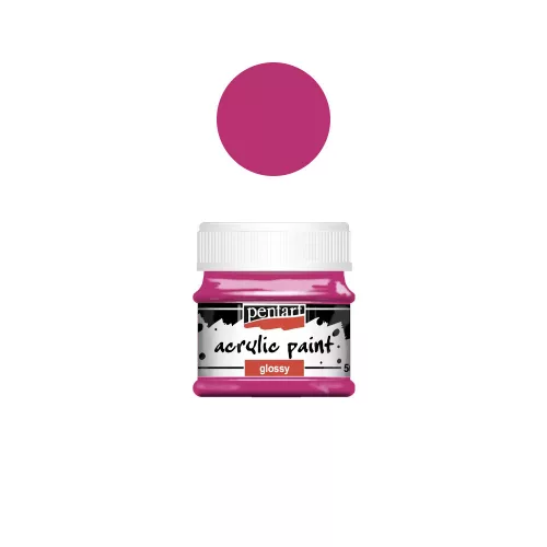 Fényes akrilfesték 50 ml magenta