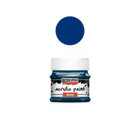 Fényes akrilfesték 50 ml indigókék