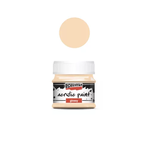 Fényes akrilfesték 50 ml púderszín