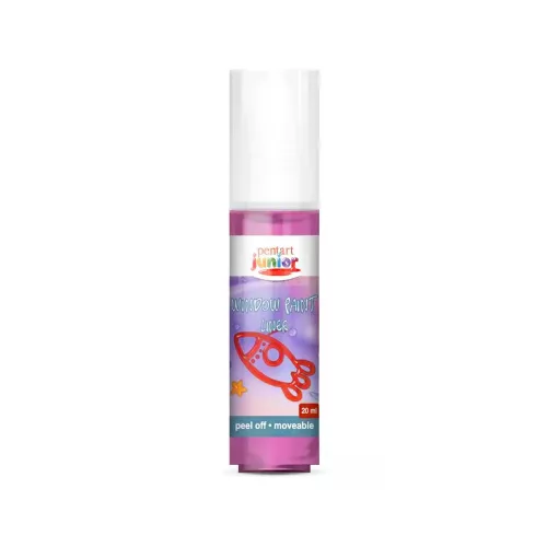 PJ lehúzható üvegfesték 20 ml magenta