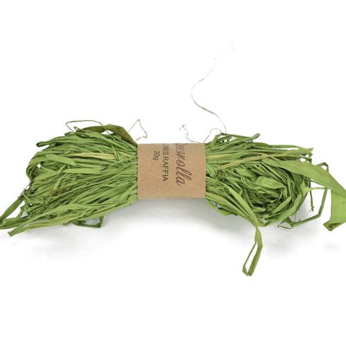 Raffia zöld 20gr.