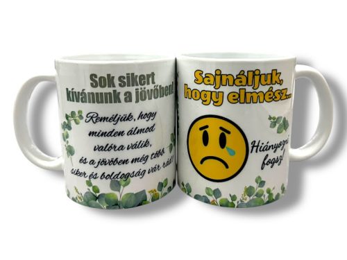 Bögre 3dl - Sajnáljuk, hogy elmész