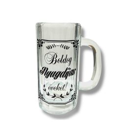 Üveg korsó 500ml -Nyugdíjjas