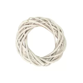 Vessző koszorú fehér 25cm