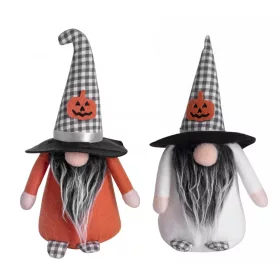 Dekor orrszakáll halloween tökös 23 cm/db