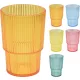 Színes műanyag pohár 90x130mm 475ml 4 féle színben válaszható/db 