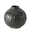 Váza Zalina 9cm  - matt fekete