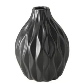 Váza Zalina 15cm - matt fekete