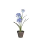 Cserepes mű agapanthus kék 45x20cm