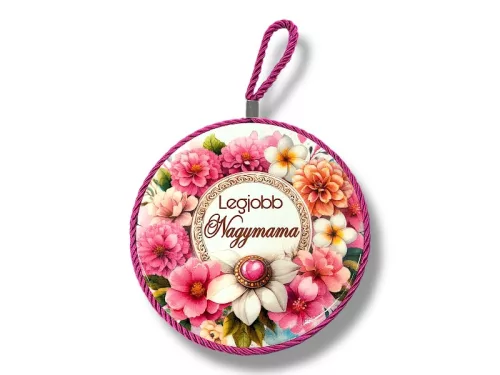 Edényalátét 17cm Legjobb nagymama dáliás