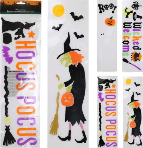 Halloween ablak zselé 4 féle választható