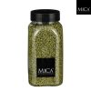 Zöld dekorációs granulátum díszkavics 650 ml