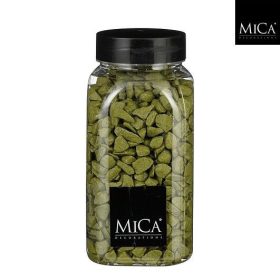 Zöld dekor kavics díszkavics 650 ml