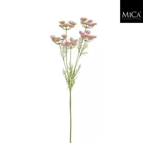 Élethű vadmurok művirág dekor ág rózsaszín 81 cm