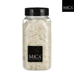 Krémfehér dekor üvegkavics dekorációhoz 650 ml