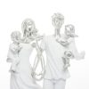 Családi szobor (1fiú egy lány) 26x14x8cm