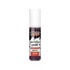Matt akrilfesték 20 ml padlizsán