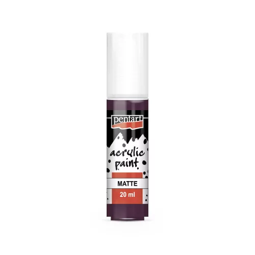Matt akrilfesték 20 ml padlizsán