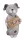 Kültéri szürke kutya figura Welcome táblával 32,8 cm