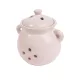 Kerámia olajmécses csupor tetővel ivory 11,3 cm