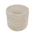 Bordázott beton kaspó fehér 10×9,5 cm