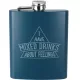 Laposüveg rozsamenetes sötétkék színű "I have mixed drinks about feelings" felirattal 270 ml 