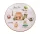 Kerámia tányér Happy Farm mintás 26 cm