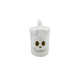 LED-es porcelán gyertya – Franky mintával 10 cm